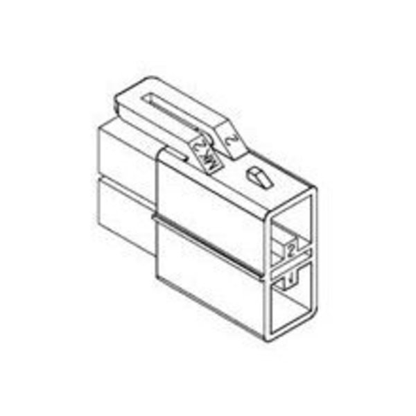 Molex 070 Ww Multi Plug Hsg Frctlock 2P A 351810200